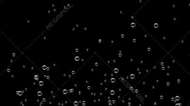 Shop Water bubbles transparent background videos effects