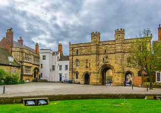 Exchequer gate in Lincoln, England