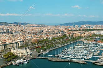 Barcelona skyline