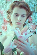 Tender young man
