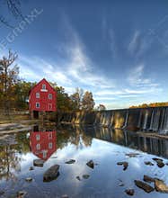 Mill on a Dam