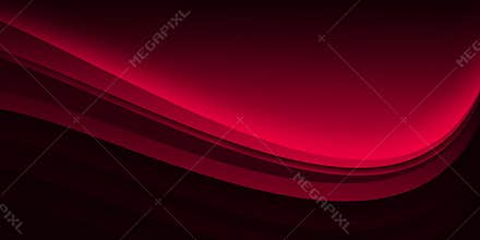 Abstract Gradient style background wallpaper. Modern Red Waving Curtain style abstract