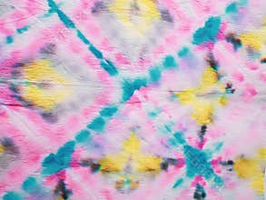 Tie Dye Pattern. Ethnic Print. Floral Psychedelic Design. Background. Mottled Borders. Creative Multicolor White Tie Dye Rug.