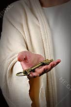 Jesus Offering Key