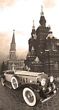 Gray - Green Car from 1920's