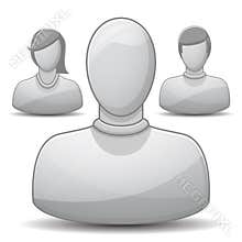 Profile icon set