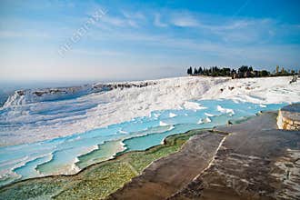 Pamukkale travertine terraces