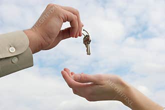 Handing over the keys