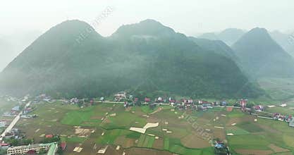 The magical scene of the mountains resemble the successive message