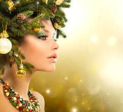Christmas Woman