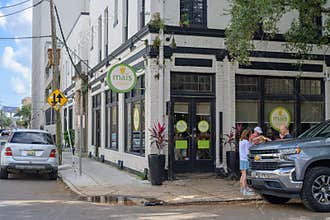 Mais Arepas Restaurant in Central City Neighborhood of New Orleans, LA, USA