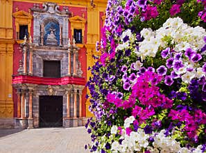 Cityscape of Malaga, Spain