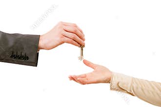 Transfer of apartmen's keys
