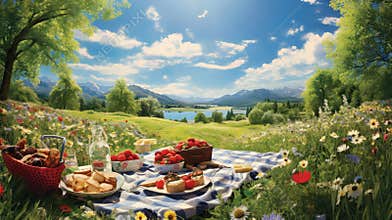 food picnic invite