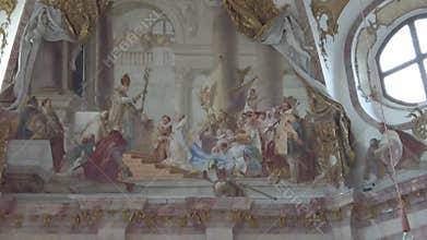 Germany Wurzburg 1st of Jan 2024 UNESCO world heritage Bishop residence