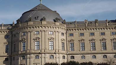 Germany Wurzburg 1st of Jan 2024 UNESCO world heritage Bishop residence