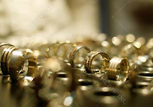 Gold jewelry shop