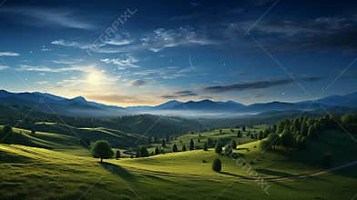 Meadow spring time. flower sunny spring meadow. Horizontal close-up with short deep of focus. Nature background concept for