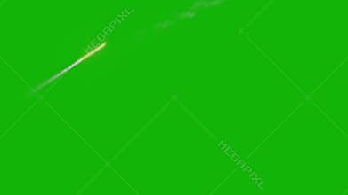 Laser blaster shooting top Resolution green screen video 4k