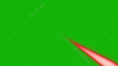 Laser blaster shooting top Resolution green screen video 4k