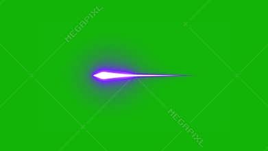 Laser blaster shooting top Resolution green screen video 4k