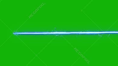 Laser blaster shooting top Resolution green screen video 4k