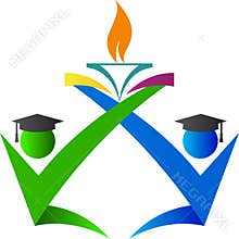 Graduation emblem
