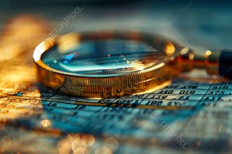 Audit internal financial advice investigation accounting glasses calculator on paper paperwork archive pile of documents