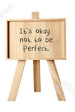 Easel with Message of Motivation
