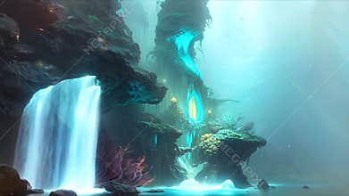 Mystical beauties of the underwater world