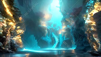 Mystical beauties of the underwater world