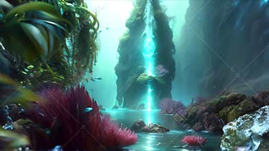 Mystical beauties of the underwater world