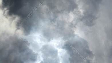 thunderstorms in dark sky ultra HD