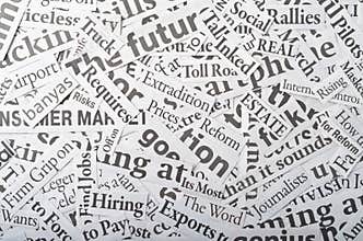 Newspaper clippings