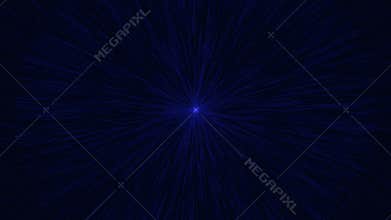 Blue circular pattern with clockwise radiating lines