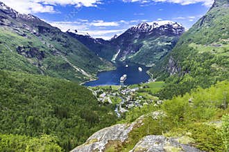 Geiranger Panorama View