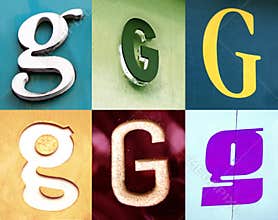 G letter - the Urban collection