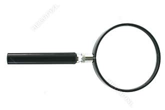 Magnifying glass - no shadows
