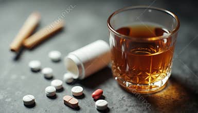 Contrasting Elements of Health and Indulgence