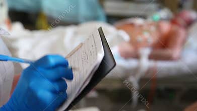 Doctor Writing Medical Prescription