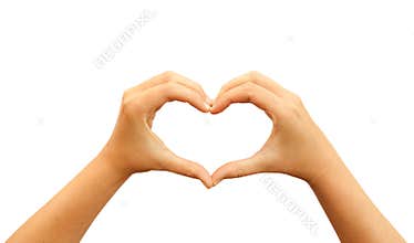 Heart hands