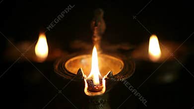 Antique Oil lamps