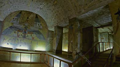 ancient color egypt images on wall