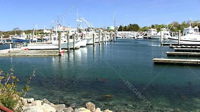 Boats slips docks marina Cape Cod