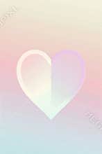 Minimalistic poster background design, flat simple style, soft pastel gradient background with a