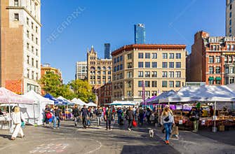 Union Square Greenmarket in New York City