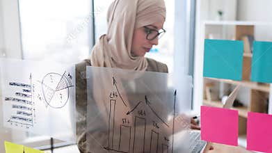 Concept of modern technology and busy people.