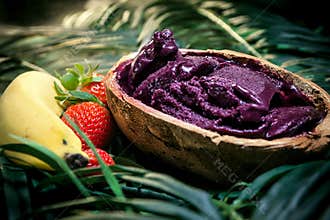 Acai in the pot