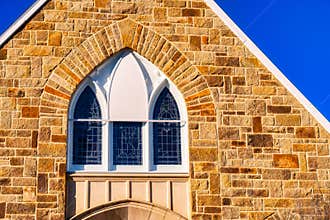 Church Window in Springdale, Arkansas