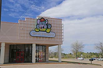 Chuck E. Cheese entertainment center